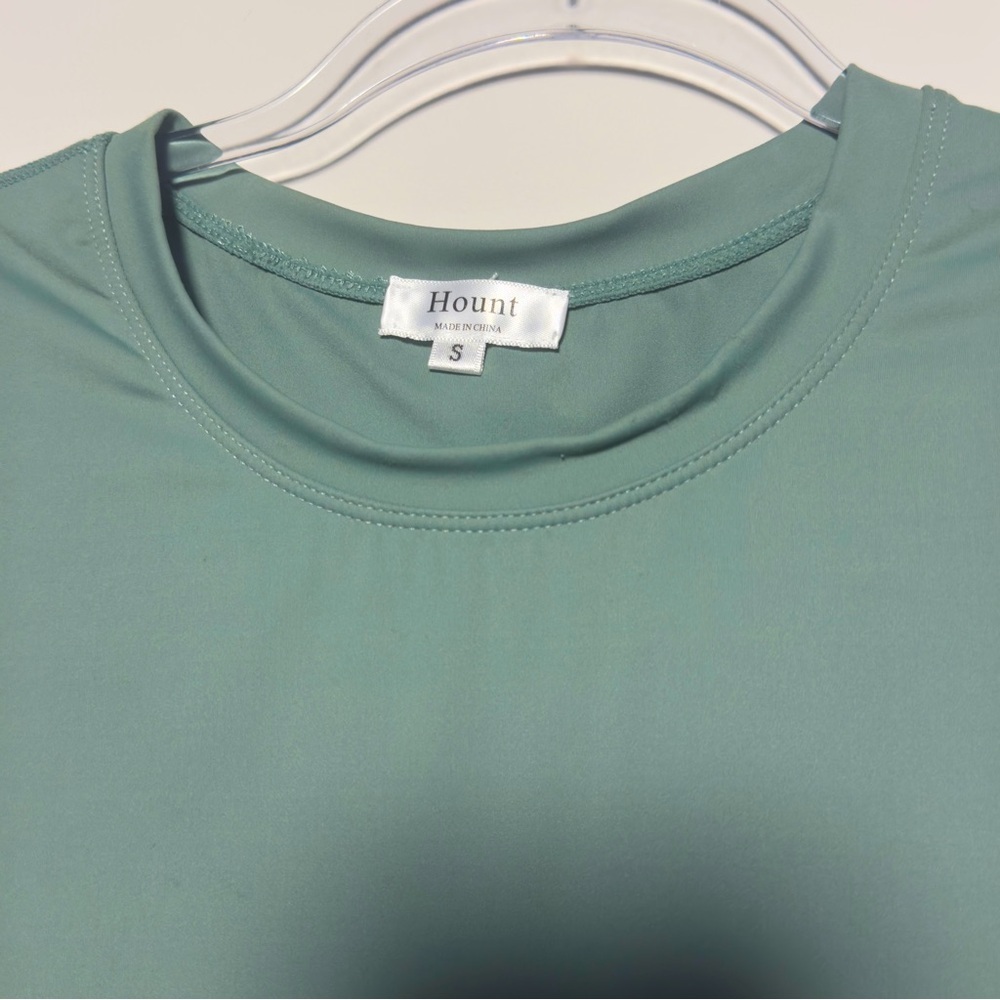 Hount Green Tank Top Size Small - Picture 2 of 3